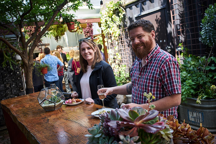 Kiosk at Cheese School