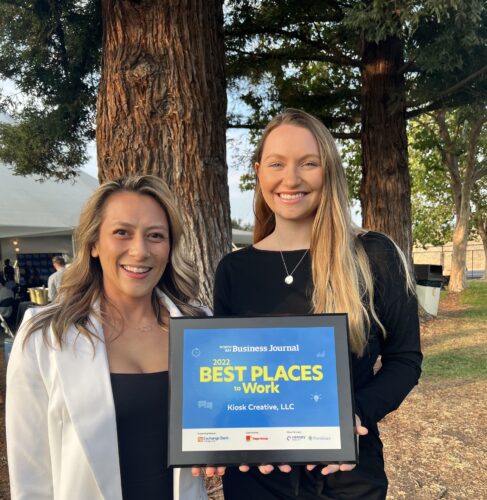 Marketing Coordinator Camille Milliner and Junior Digital Marketing Analyst Tai Reagan