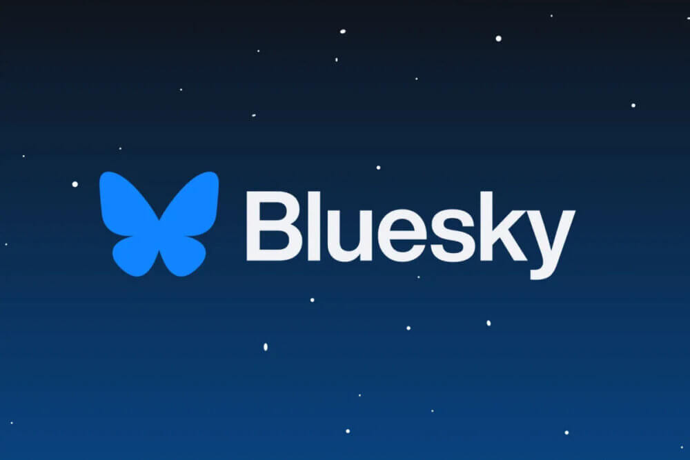Bluesky social media platform