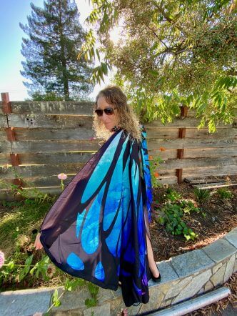 Jenn dressed up for Halloween