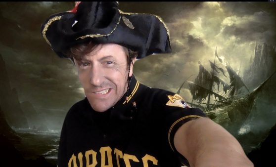 Joe dressed up for Halloween