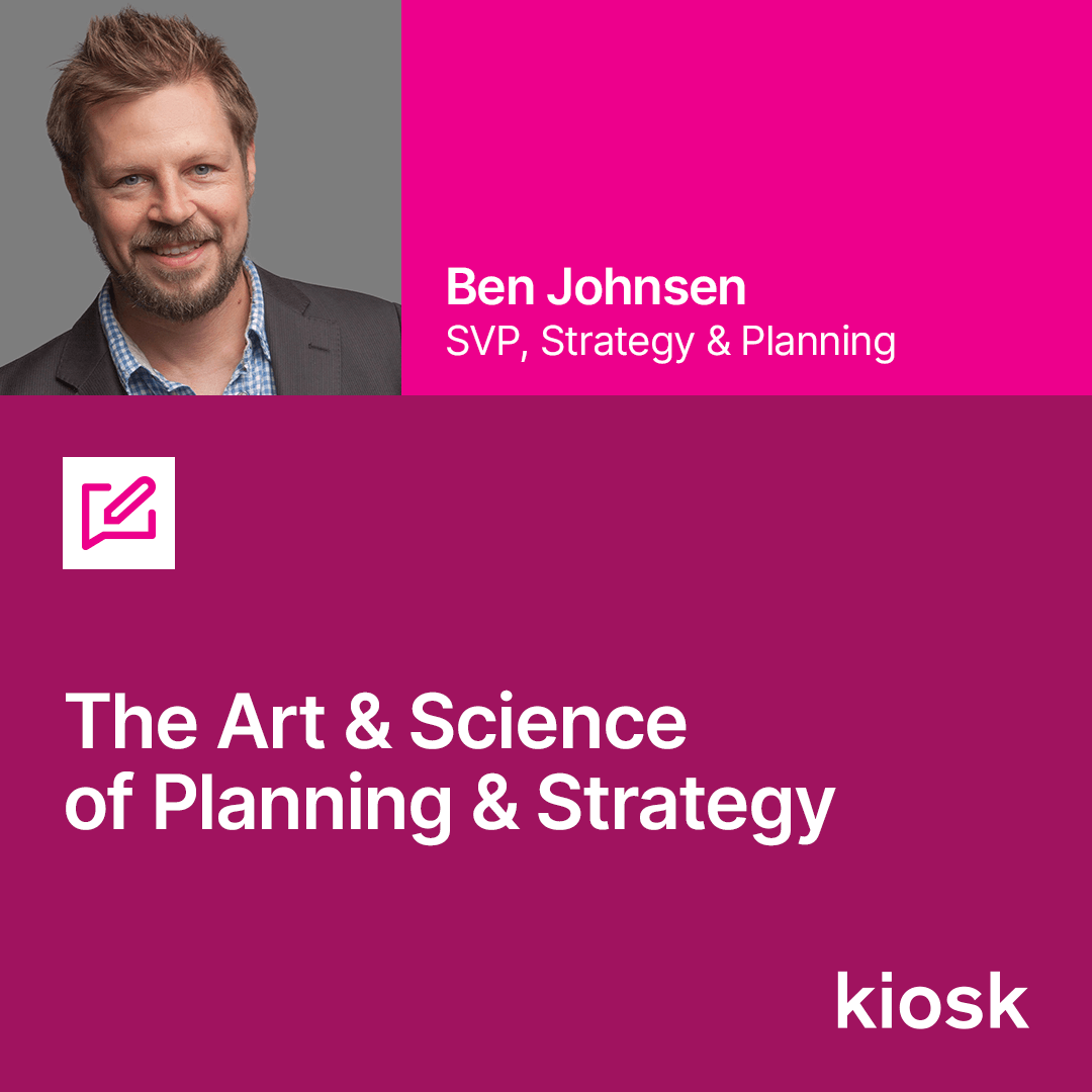 The Art & Science of Planning & Strategy