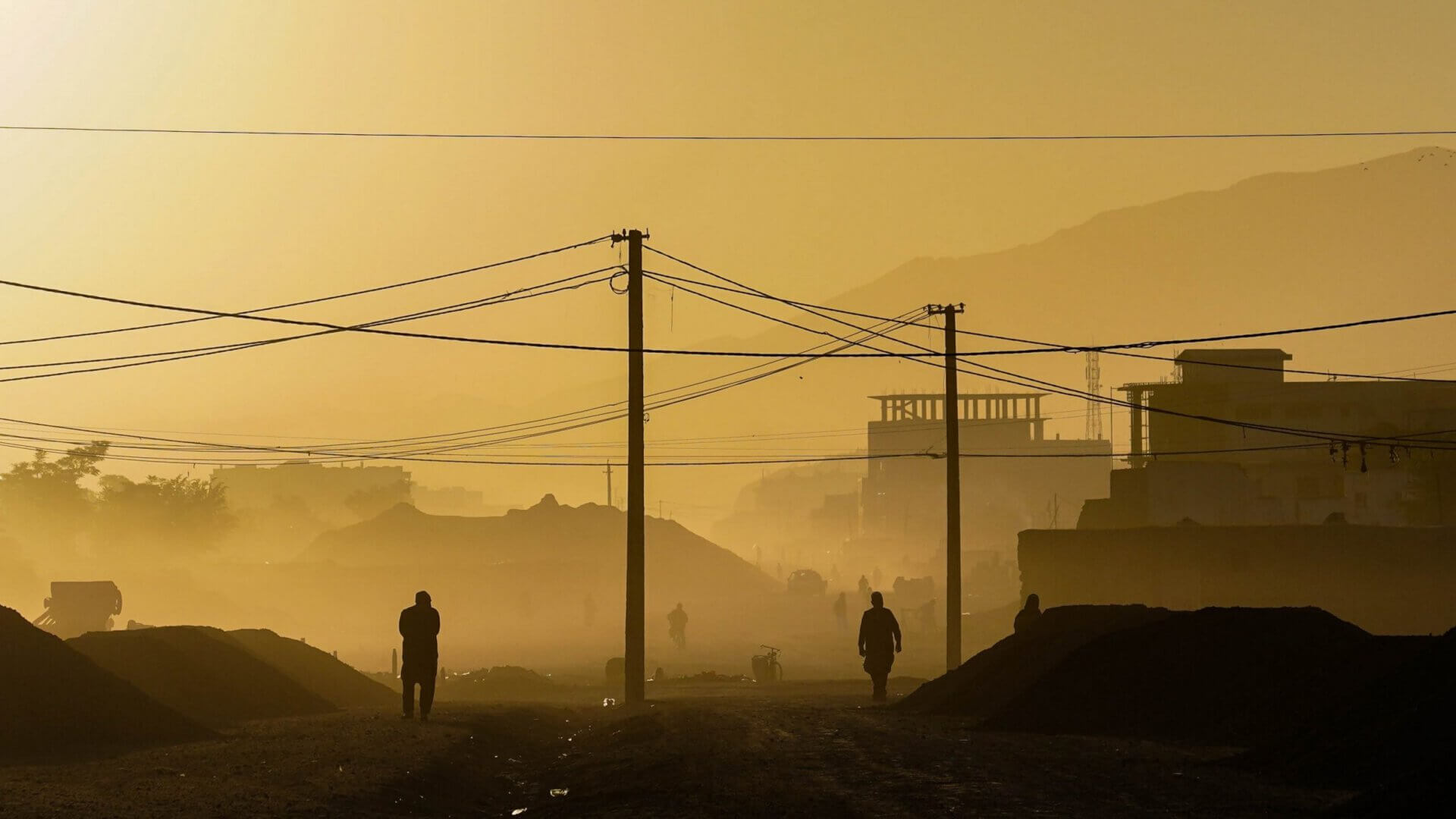 Morning in Kabul, Afghanistan