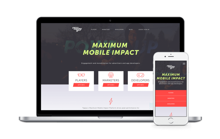 New Website for Tapjoy