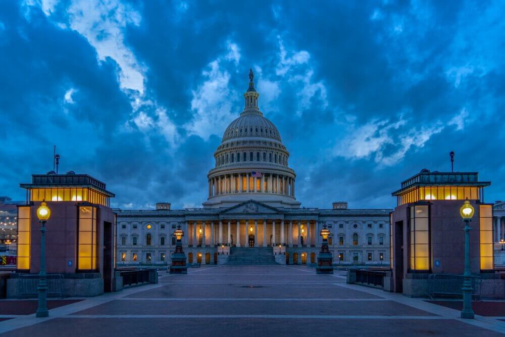 United States Capitol in Washington D.C.